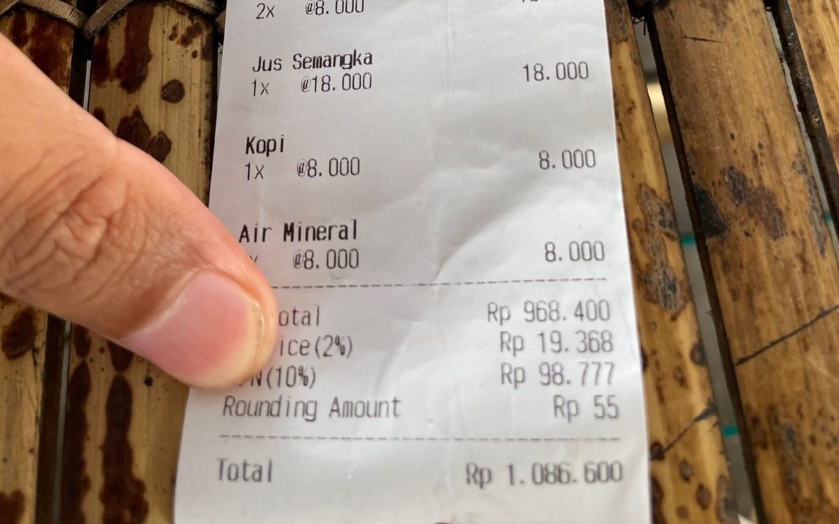 Ikan Kakap Kuah Kuning - Restoran Terapung di Lombok