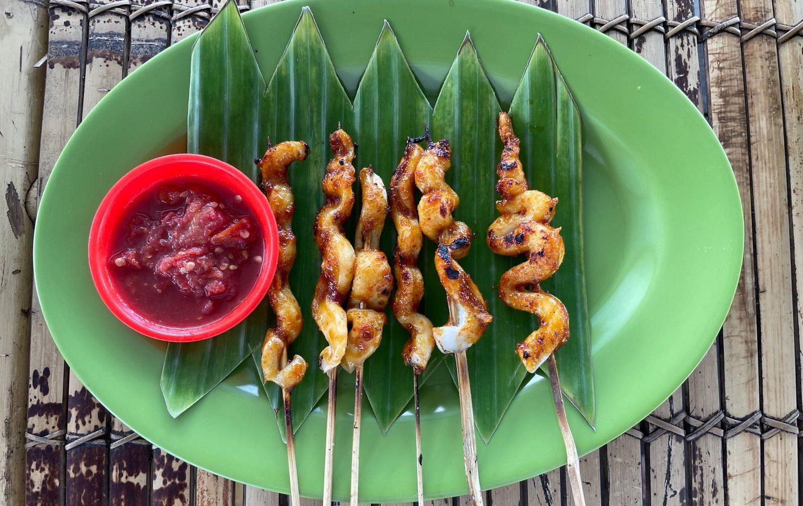 Sate Cumi - Restoran Terapung di Lombok