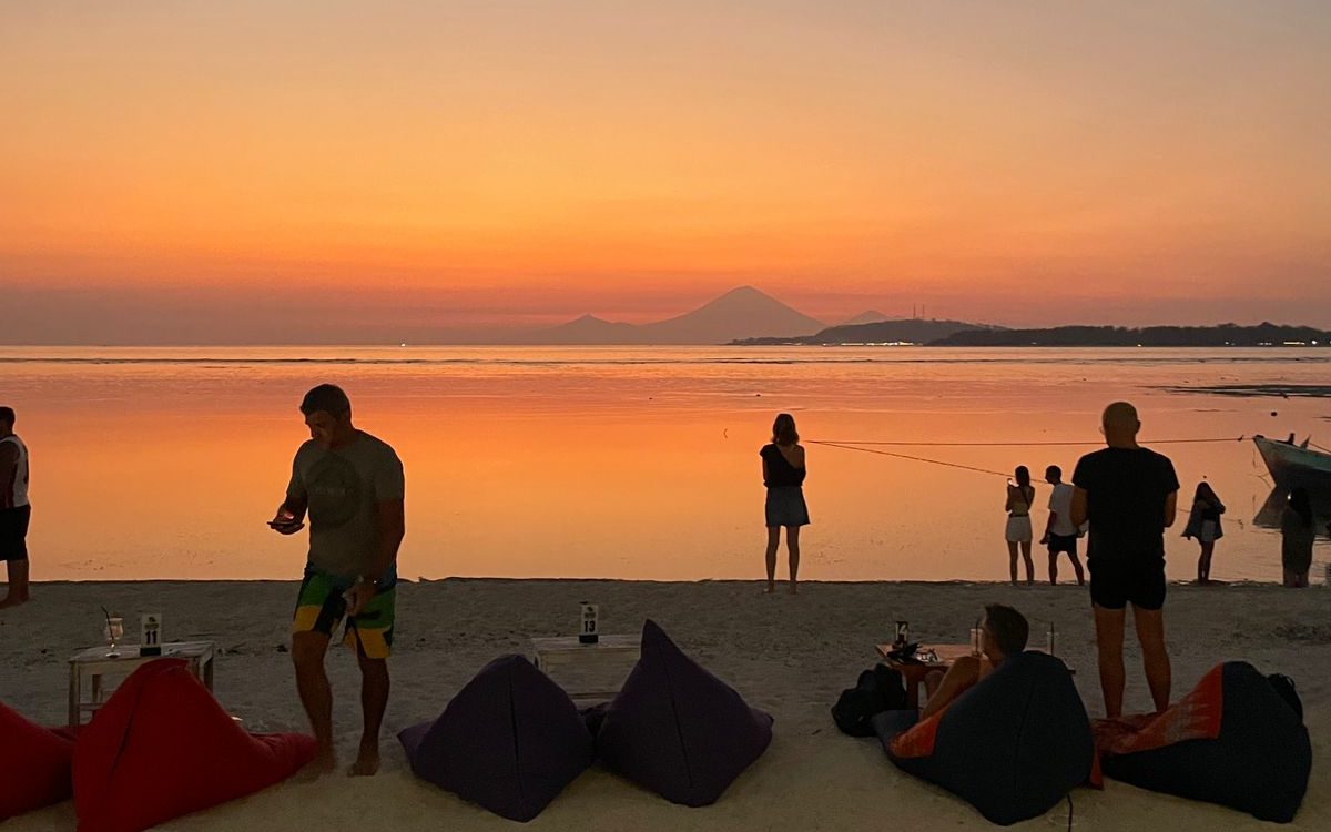 Sunset di Gili Air Lombok